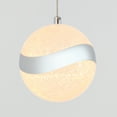 thumbnail image 3 of Artika Wavey 5-Light Integrated LED Pendant Light Fixture, Chrome Finish, 3 of 7