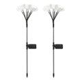 thumbnail image 2 of Lámpara De Jardín De Medusas De Fibra Óptica Lámpara de césped de medusas de fibra óptica solar decoración de patio trasero (luz colorida 2 uds) Tmvgtek Para estrenar, 2 of 9