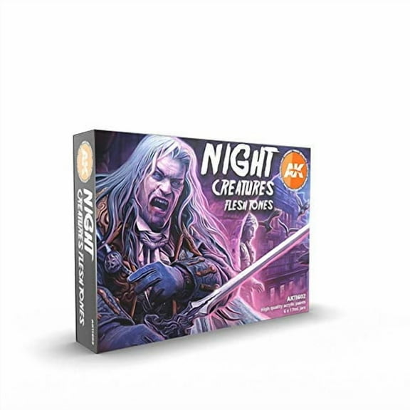 AK Interactive 3rd Generation Acrylics 11602 Night Creature Flesh Tones