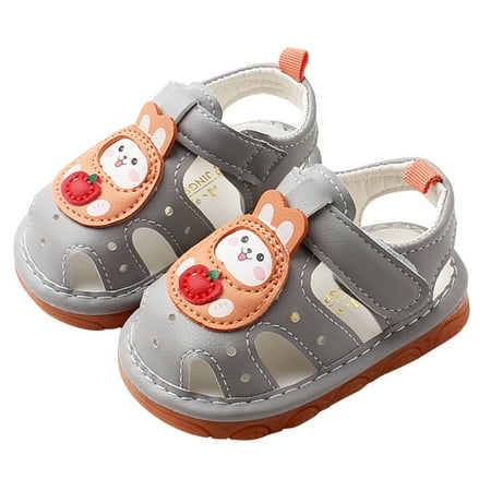 

MIASHUI Baby Shoes Baby Girls Boys Sandals Summer Beach Shoe Outdoor Casual Slipper Rubber Sole Toddler First Walking Princess Shoes 0-24M