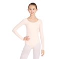 thumbnail image 1 of Capezio Ballet Pink Long Sleeve Leotard, Size X-Large, 1 of 2
