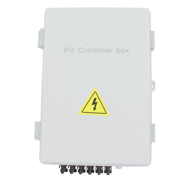 Caja combinadora fotovoltaica ANGGREK protección inversa antirreflujo solar fotovoltaica de 6 cuerdas protección contra cortocircuitos de 15A