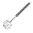 thumbnail image 1 of Batidor de mano con resorte y espiral, batidor de huevos de acero inoxidable, batidor de leche, batidora manual para huevos (tamaño: 24 x 6 cm), 1 of 4
