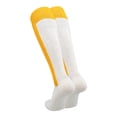 thumbnail image 2 of TCK 2-N-1 Premium Knee High Stirrup Socks - Gold White, 2 of 2