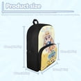 thumbnail image 5 of Cartoon Backpack Zootopia Funny Laptop Bag Book Bag Hiking Outgoing Daypack Anime Schoolbag, 5 of 5