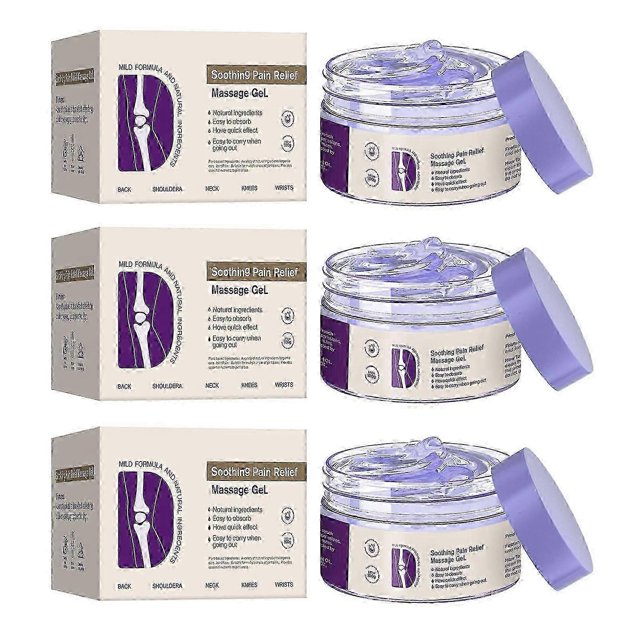 Joint Gel Purple Gel, Soothing Pain Massage, Soothes Back, Neck, Hands, Kneel