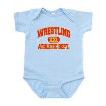 CafePress - Wrestling Infant Bodysuit - Baby Light Bodysuit, Size Newborn - 24 Months