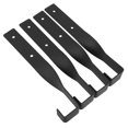 thumbnail image 2 of 1 juego de soporte de pared para motosierra con tornillos, colgador de recortadora, soporte de almacenamiento para motosierra, mochila, soplador, accesorios, 2 of 8