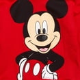 thumbnail image 4 of Conjunto de ropa polar de Mickey Mouse de Disney para niños pequeños, 4T, rojo, 4 of 7