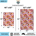 thumbnail image 3 of Franco Kids Bedding Super Soft Plush Throw Blanket, 46" x 60", Paw Patrol Girls, 3 of 7