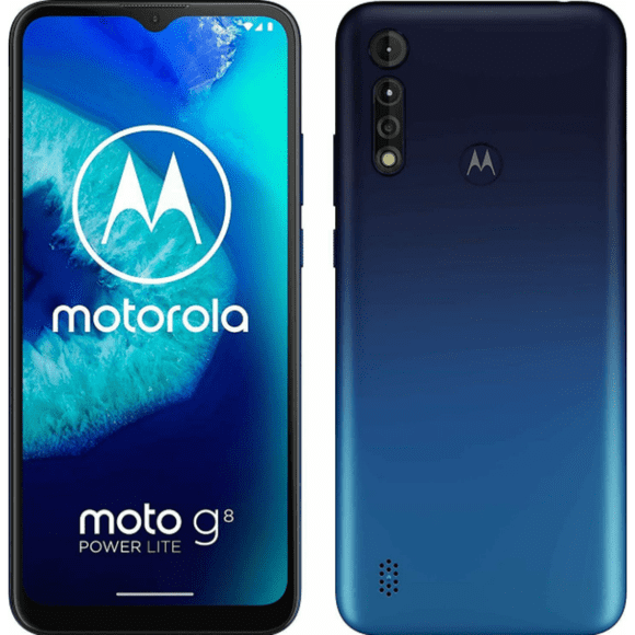 Motorola Moto G8 Power Lite 64GB Azul Reacondicionado