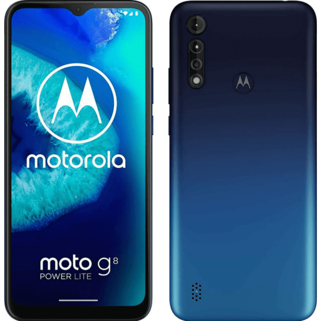 Motorola Moto G8 Power Lite 64GB Azul Reacondicionado