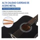 thumbnail image 3 of Guitarra Acústica Clasica 38 Inch Con Funda Y Accesorios, 3 of 3