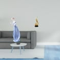 thumbnail image 2 of Figura De Porcelana De Dama Con Llamas, Escultura De Resina De Niña Nórdica Moderna, Adorno De Arte Abstracto Para Estante, Gabinete, Escritorio, Decoración De Sala De Estar, 2 of 8