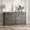 Gray, variant on YouTrend 5 Drawer Dresser,Farmhouse Chest of Drawers for Bedroom with Metal Handles,Wood Drawer Organizer for Living Room,Hallway,White