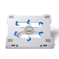 thumbnail image 4 of Soporte Para Portátil De 8 ángulos Compatible Con / Air, Soporte Para Espacio Portátil -14 "para Computadora Portátil Y Tab perfke Soporte para ordenador portátil, 4 of 8