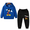 thumbnail image 3 of Conjunto de 2 piezas de ropa de Disney para niñas, primavera y otoño, con estampado de Minnie, sudaderas con capucha y pantalones deportivos para niñas pequeñas, 3 of 5