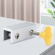 thumbnail image 4 of JShteea Cerradura Ventana Puerta Restrictor Cerradura Marco Garaje Ajustable para (B), 4 of 9