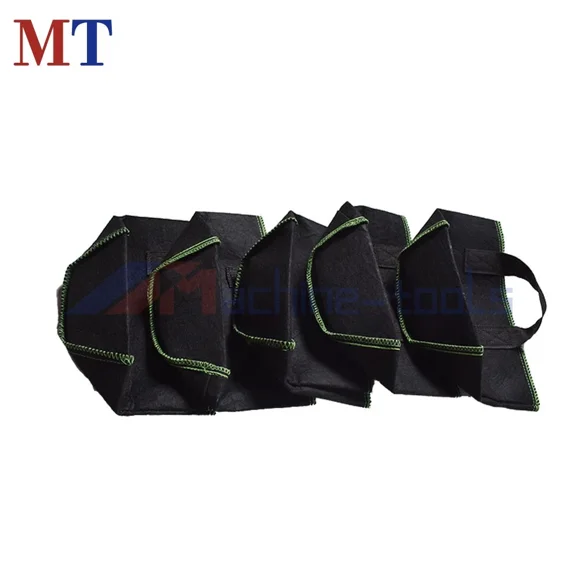 PURELY- 5Pcs 5 Gallon Thickened Garden Nursery Nonwoven Plant Growing Bags Fabric Flower
