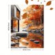 thumbnail image 3 of Qisvanset Framed Canvas Wall Art 12x16 Inch Watercolor Fall Scenery Hangable Nature Canvas Art, 3 of 5