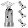 thumbnail image 1 of KAKOWELY Accessoires de Main Courante 4 Pcs Supports de Main Courante en Acier Inoxydable pour Escaliers Intérieurs Support Mural Pivotant Réglable pour Projets DIY, 1 of 5