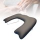thumbnail image 1 of Almohada de mano para manicura, herramienta de salón, soporte profesional de piel sintética en forma de U, almohada de para técnicos de uñas, Negro, 1 of 8