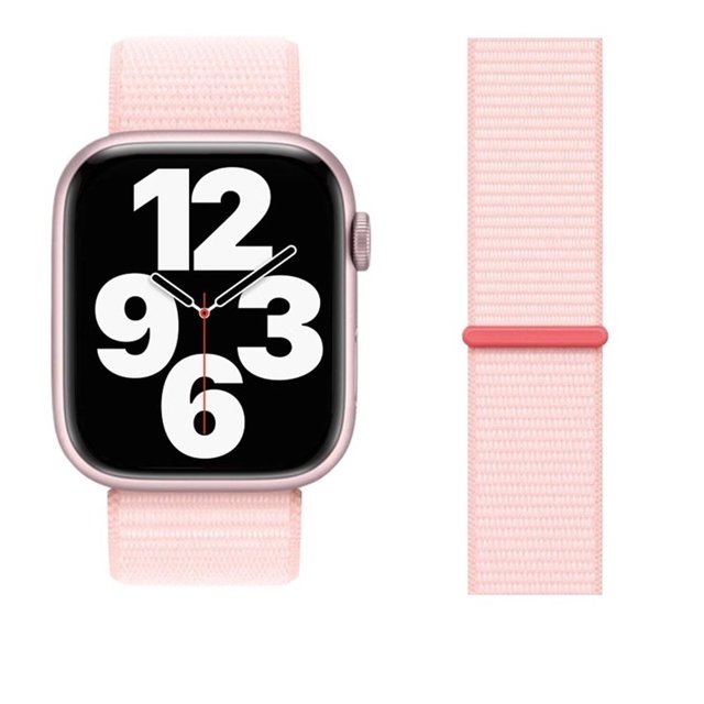 CNKOO Suitable for weaving nylon loop Velcro on Apple iWatch watch strap