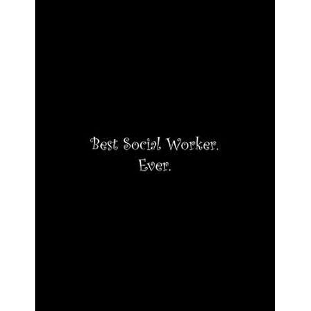 Best Social Worker. Ever-: Line Notebook Handwriting Practice Paper Workbook