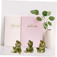 thumbnail image 2 of 3 uds adornos de rana decoración ranas adornos de escritorio ranas estatua adornos ranas estatuas escritorio ranas adornos, 2 of 5