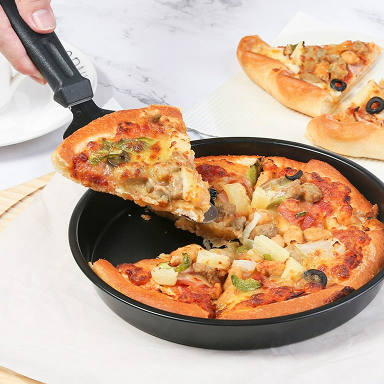 ROBOT-GXG Pizza Pan for Baking - Non Stick Pizza Pan 9 inch - Oven Pizza  Tray - 9 inch Round Pizza Crisper Pan Pizza Baking Plates Non-Stick  Bakeware