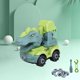 thumbnail image 5 of Tire hacia atrás Dinosaur Car DIY Juguetes de construcción con herramienta Tuerca Kits de tornillos Vehículos de construcción Dinosaur Truck Learning Excavador Yotijar rompecabezas juguetes de coche, 5 of 10