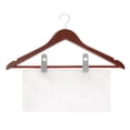 thumbnail image 3 of Ihvewuo 20PCS Non Slip Velvet Hangers Clips Ivory Strong Finger Flocked Clips Pant Clothes, 3 of 11