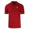 thumbnail image 2 of Men's Cutter & Buck Red Philadelphia Phillies Big & Tall Forge Eco Stretch Recycled Polo, 2 of 3