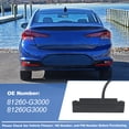 thumbnail image 3 of Interruptor de maletero Unique Bargains para Hyundai I30 MK3/Elantra GT 2018--2020 No.81260-G3000 1 pcs, 3 of 7