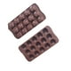 thumbnail image 2 of Molde de silicona Cateissary 2 piezas 15 agujeros forma de cerdo caramelo chocolate para hornear, 2 of 6