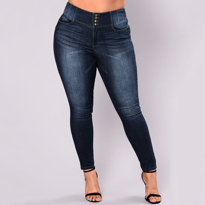dark blue denim leggings