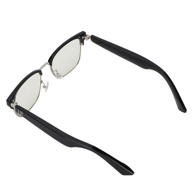 Lunettes Audio Intelligentes, Lunettes BT Étanches Rechargeables pour Tous Âges