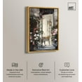thumbnail image 2 of Elegant Flower Storefront Canvas Fashion Designer Wall Art by Art Remedy, Gold Frame, 24" x 36", 2 of 7