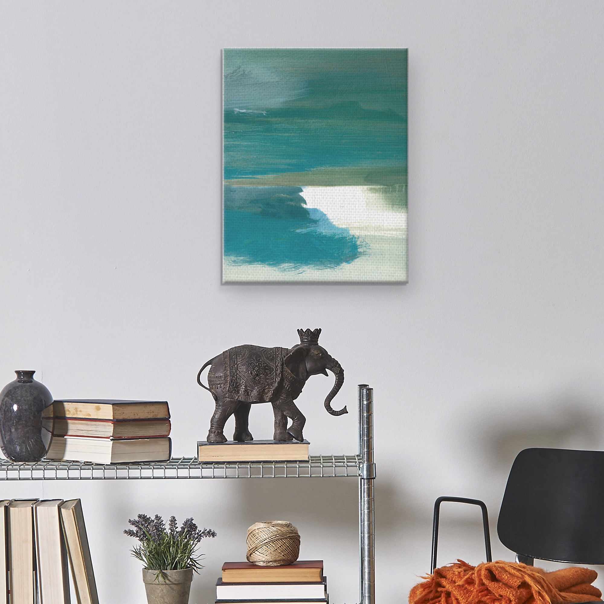 Masterpiece Art Gallery Coastal Seascape Bold C by Studio Arts Canvas Art Print 22" x 28"