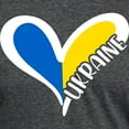 thumbnail image 3 of CafePress - Love Ukraine Heart T Shirt - Mens Tri-blend T-Shirt, 3 of 4