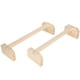 thumbnail image 1 of Soporte para Percha de loro ANGGREK 2 piezas de Percha de pollo Soporte de madera grande para aves, 1 of 8