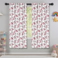 thumbnail image 5 of Blackout Kids Curtains,Pink Dinosaurs Palms Bones Pattern Childrens Insulated Curtains Set Of 2,Bedroom Essentials,Toddler Room Decor 42"x63", 5 of 5