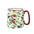 thumbnail image 2 of 10 Strawberry Street Bella Tasse Holly Verte et Rouge Ensemble Assorti de 4, 2 of 4