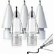 thumbnail image 1 of wonima11 Replacement Pencil Tips for Apple Pencil Pro,Pencil Tips fit for Apple 2nd 1st Gen USB-C,and Logitech Crayon Digital Pencil,Needle Pencil Pen Tips with Case,IPad Pro Pencil Sets (4B&2B), 1 of 1