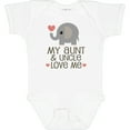 thumbnail image 3 of Inktastic Aunt and Uncle Love Me Nephew Boys or Girls Baby Bodysuit, 3 of 5