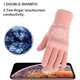 thumbnail image 3 of Guantes de invierno con pantalla táctil para mujeres y niñas, guantes suaves y cálidos de punto MFZFUKR CPB-CJZ959-4, 3 of 5