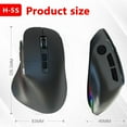 thumbnail image 5 of Pink Rechargeable Wireless Dual-Mode Bluetooth Mouse, 5 of 5
