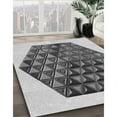 thumbnail image 2 of Ahgly Company Indoor Rectangle Patterned Platinum Silver Gray Area Rugs, 8' x 10', 2 of 6