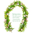 thumbnail image 5 of TOPRenddon 6FT Easter Garland Spring Vine with Easter Eggs Flowers Berries for Rustic Mantle Arch Home Table Tree Decoration, 5 of 9