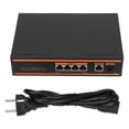 thumbnail image 2 of Switch Gigabit Poe, 4 1000Mbps Poe Port 5 Port Gigabit Poe Switch 150W 802.3Af/At Para La Oficina, 2 of 7